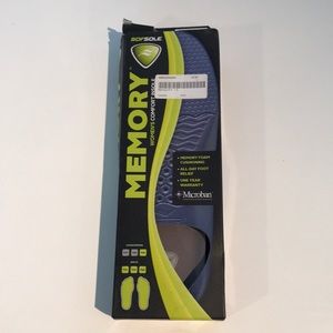 Memory comfort foot insole